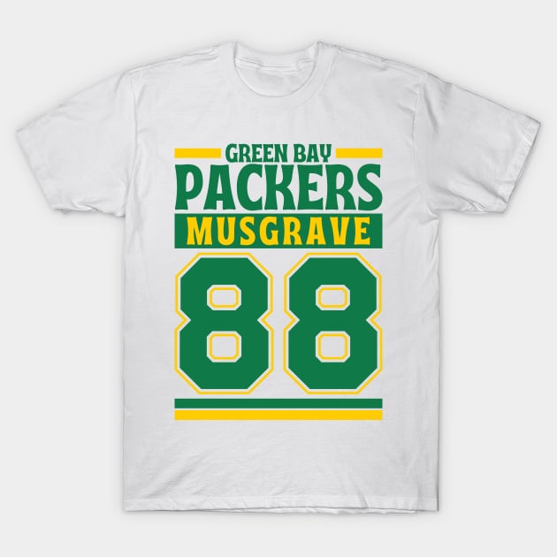 Green Bay Packers Musgrave 88 Edition 3 T-Shirt by Astronaut.co